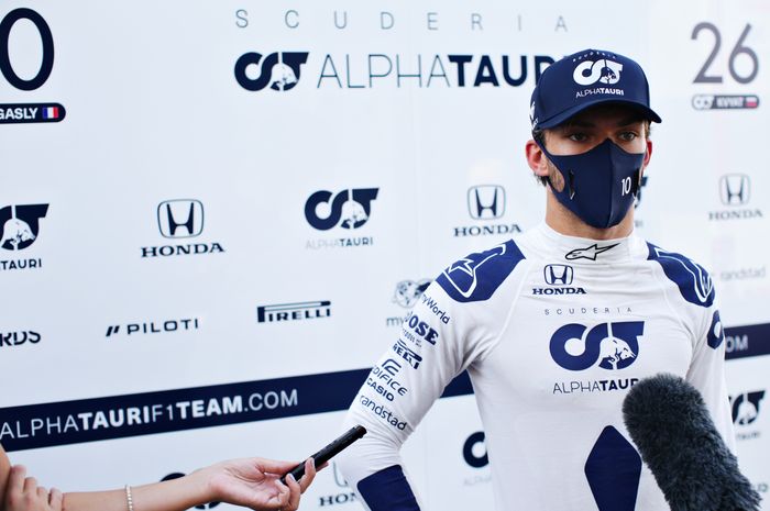 Pierre Gasly sedikti kecewa dengan tereliminasi di sesi kualifikasi Q1 F1 Tuscan (12/9)