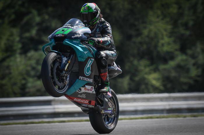 berhasil memimpin jalannya balapan MotoGP San Marino 2020 sampai finish, Franco Morbidelli beberkan rahasianya