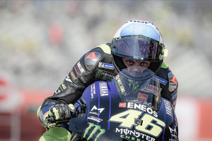 Valentino Rossi langsung minta jatah ke Franco Morbidelli yang menang MotoGP San Marino 2020
