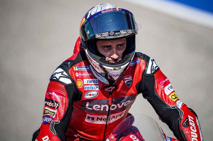Puncaki klasemen MotoGP 2020, pembalap Ducati Andrea Dovizioso masih belum puas