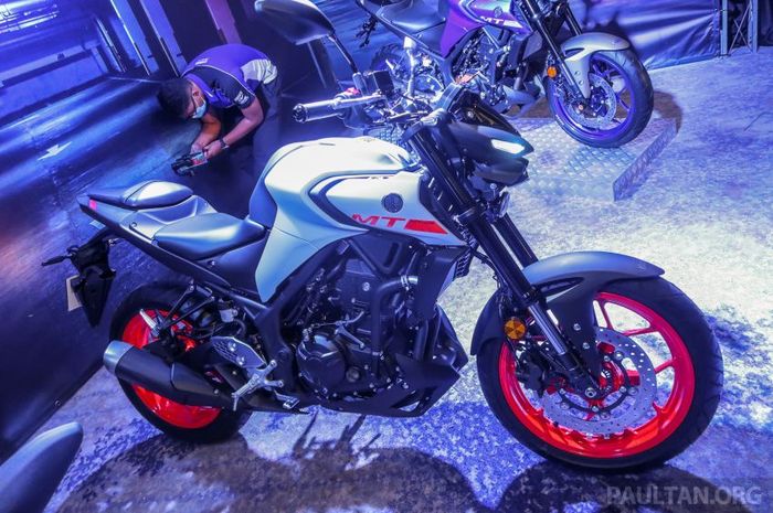 sosok Yamaha MT-25 2020 di Malaysia