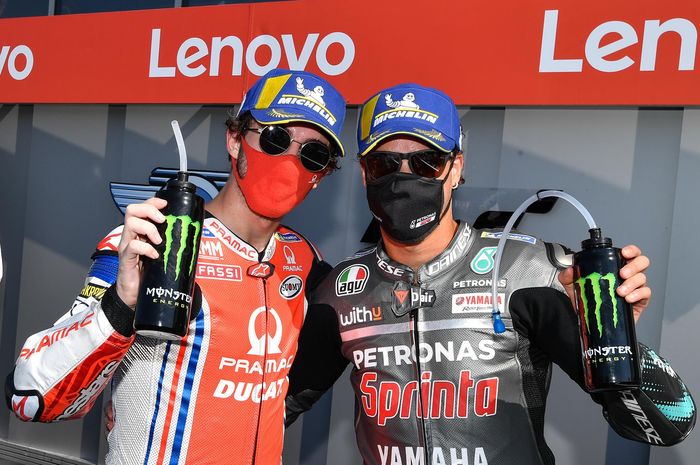 Valentino Rossi dikalahkan dua muridnya yaitu Franco Morbidelli dan Fransesco Bagnaia di MotoGP San Marino 2020