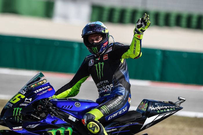 Valentino Rossi kalah dari anak didiknya di MotoGP San Marino 2020