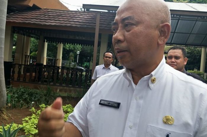 Wali Kota Bekasi, Rahmat Effendi di Pemkot Bekasi, Rabu (26/2/2020).