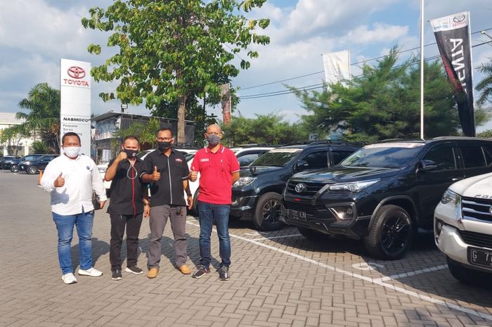 Komunitas ID42NER Chapter JogJateng mengadakan musda di dealer Toyota Nasmoco Ringroad Solo