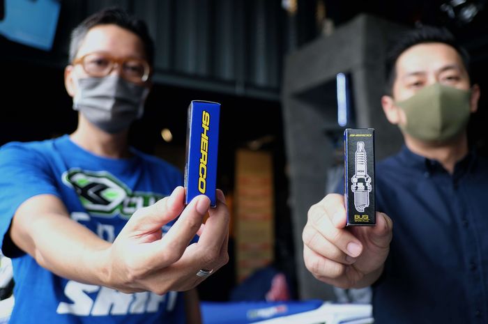 Sherco menjalin kerjasama dengan PT NGK Busi Indonesia