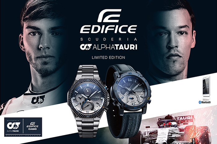 Jam tangan Casio EDIFICE AlphaTauri rilis