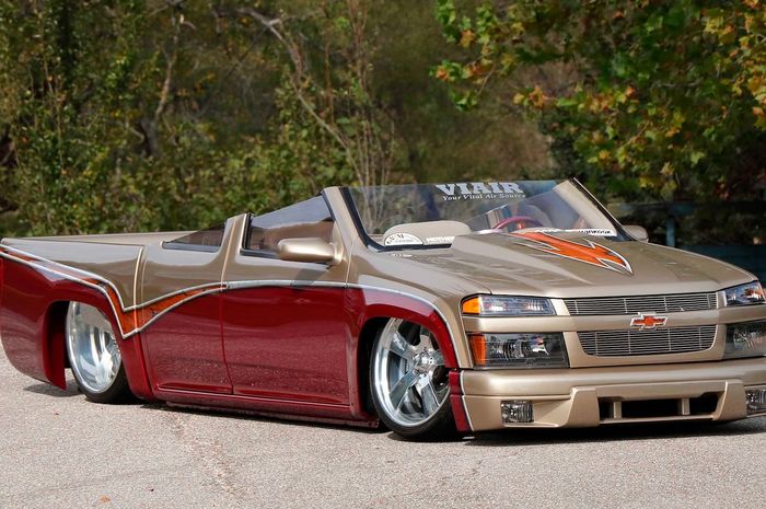 Modifikasi Chevrolet Colorado dimodifikasi jadi roadster ekstra ceper