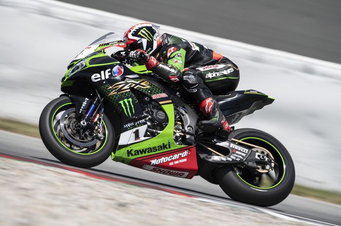 Jonathan Rea cetak pole pada kualifikasi Superpole WorldSBK Catalunya 2020