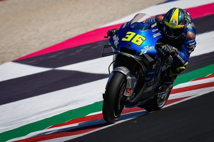 Pembalap Suzuki Ecstar, Joan Mir pede bisa kembali meraih podium di MotoGp Emilia Romagna 2020