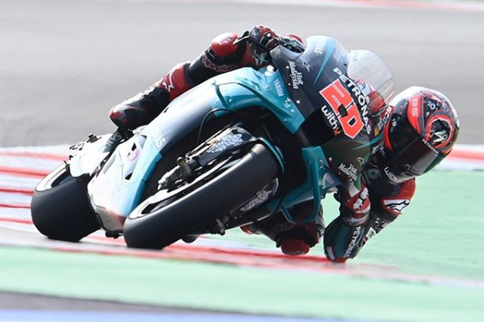 Mulai balapan dari baris terdepan, ini harapan Fabio Quartararo di MotoGP Emilia Romagna 2020