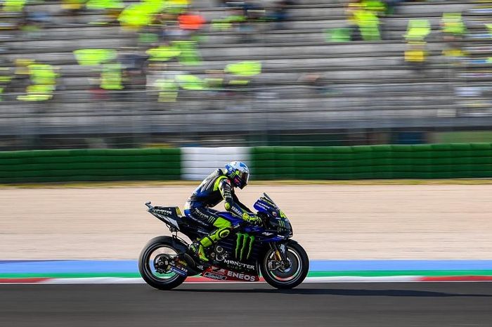 Valentino Rossi gagal menyelesaikan balapan MotoGP Emilia Romagna 2020