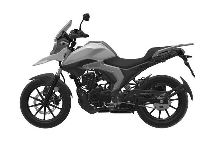 Paten motor baru Haojue yang ditengarai sebagai V-Strom 150