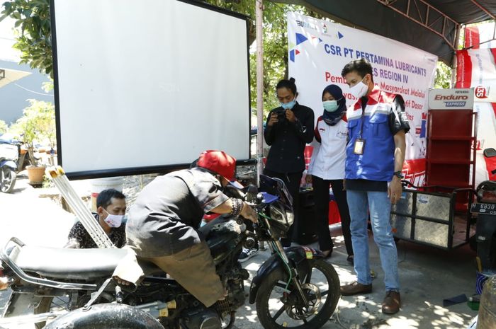 PT Pertamina Lubricants turut mendukung komunitas motor penyandang cacat