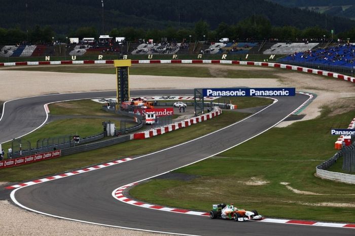 Sirkuit Nurburgring akan menjadi lokasi F1 lagi pada (11/10) mendatang. 