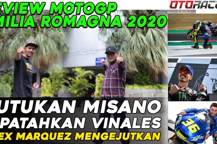Kemenangan Maverick Vinales, jatuhnya Francesco Bagnaia, dan beragam topik lainnya akan dibahas di video review MotoGP Emilia Romagna 2020 ini.