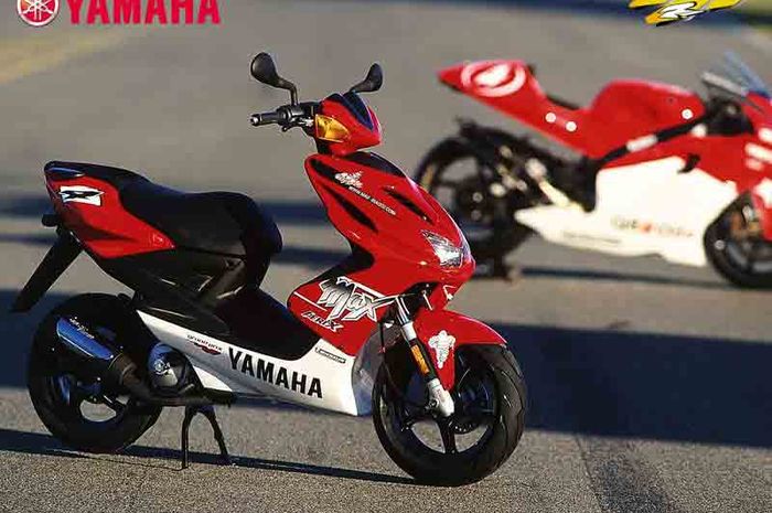 Yamaha Aerox YQ100 edisi khusus
