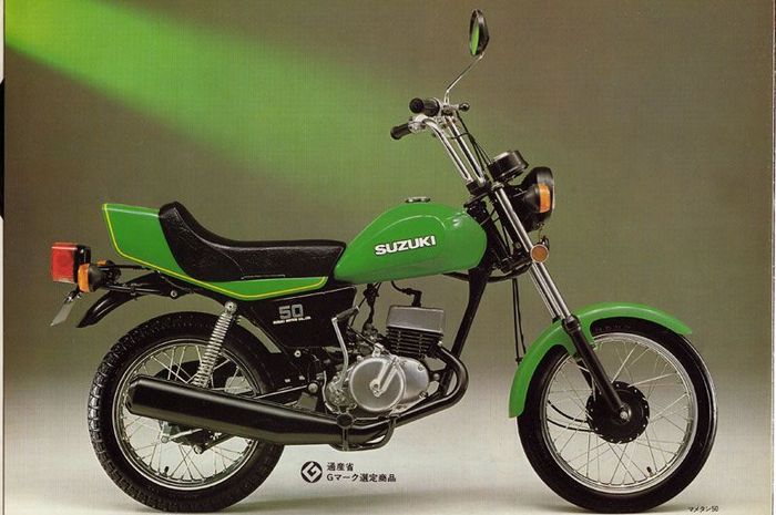 tampilan Suzuki Mame-Tan 50 rakitan 1977
