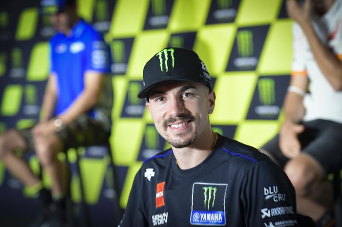 Maverick Vinales sebut Indonesia di sesi jumpa pers MotoGP Catalunya 2020 (24/9)
