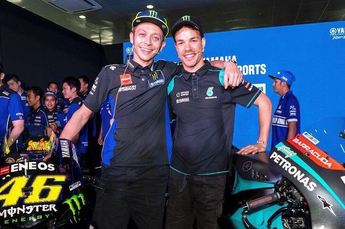 Franco Morbidelli tak sabar satu tim dengan Valentino Rossi