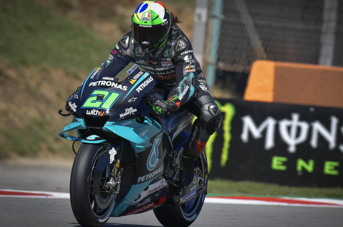 Franco Morbidelli raih pole position pada kualifikasi MotoGP Catalunya 2020, Valentino Rossi tampil bagus