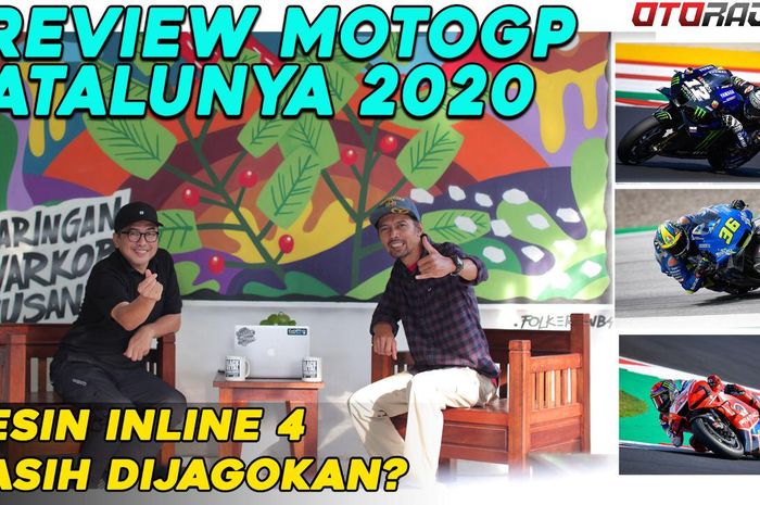 Siapa bisa unggul di pertarungan sengit antara motor mesin V4 dan inline 4 di MotoGP Catalunya 2020?