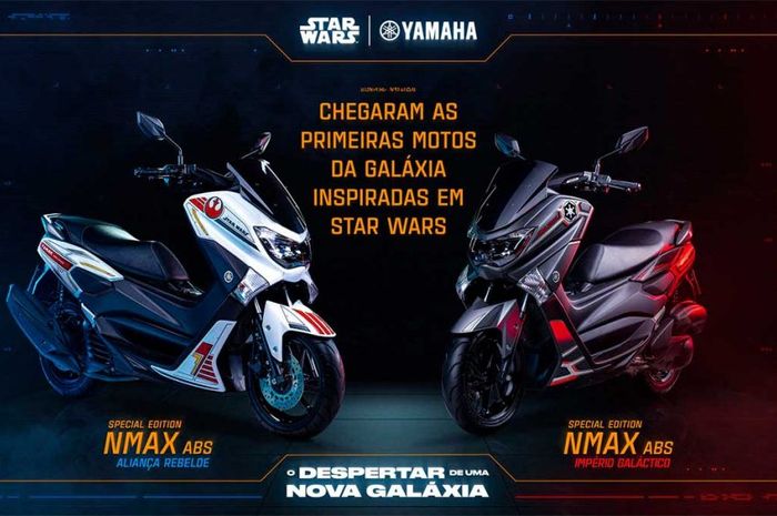 Yamaha NMAX 160 ABS hadir dengan balutan livery Star Wars