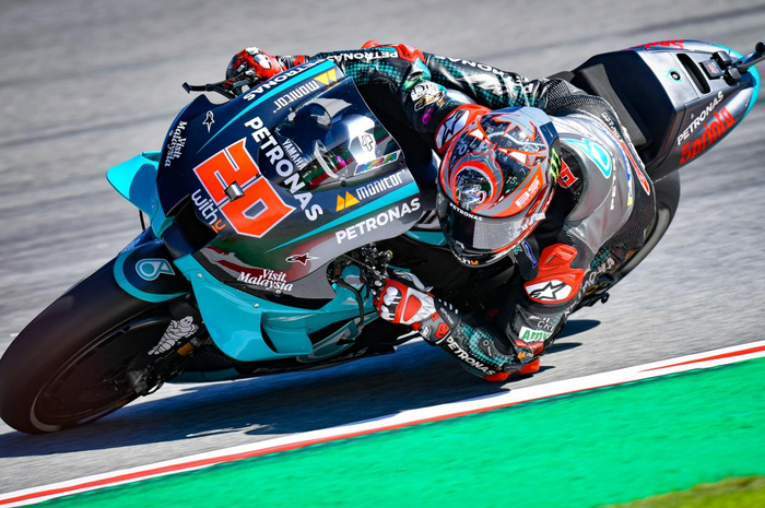 Fabio Quartararo tercepat di FP3 MotoGP Catalunya, Valentino Rossi masih selamat