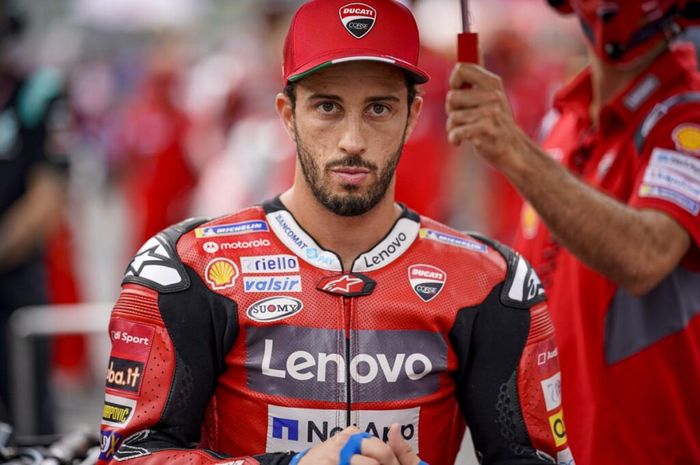 Andrea Dovizioso, pembalap Mission Winnow Ducati MotoGP 2020