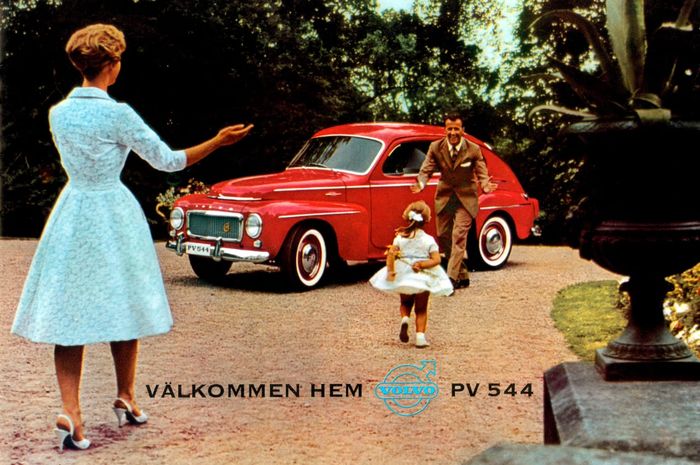 Volvo PV 544, mobil pertama dengan fitur safety belt 3 titik