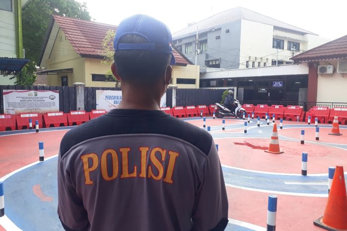 Ilustrasi praktik SIM di Polres Metro Bekasi Kota
