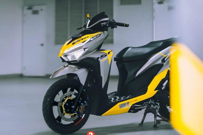 Modifikasi Honda Vario 150 bertampang stylish