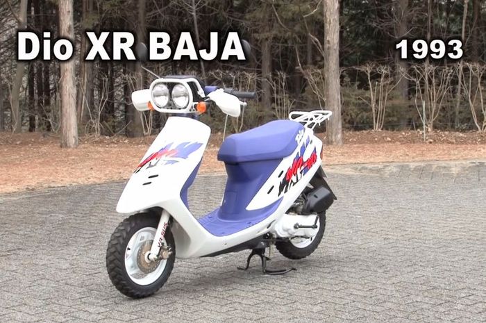 sosok Honda Dio XR Baja generasi pertama