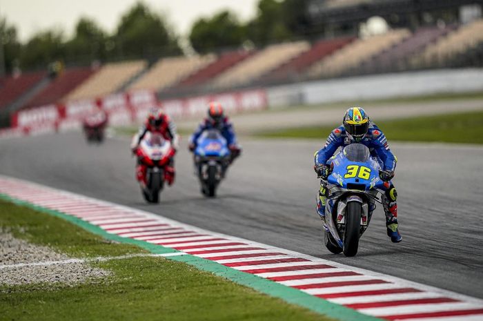 Suzuki berhasil raih dua podium di MotoGP Catalunya 2020
