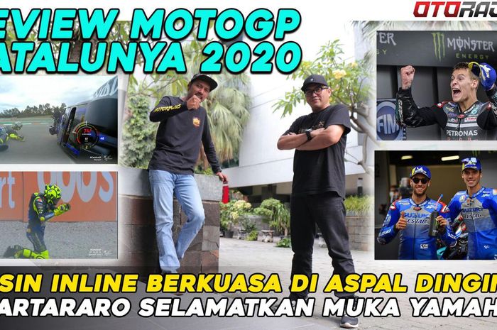 Video review MotoGP Catalunya 2020 di bawah ini akan membahas melempemnya Yamaha, penampilan baik Suzuki, dan banayk hal lainnya.