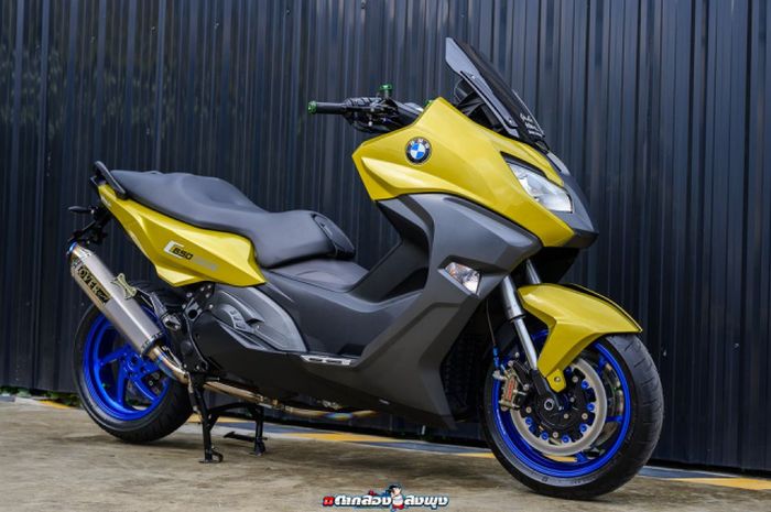 Modifikasi BMW C650 Sport 