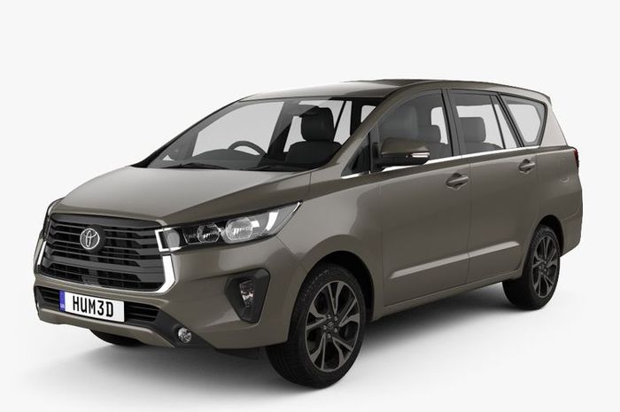 Desain hasil olah digital yang diduga Toyota Kijang Innova facelift
