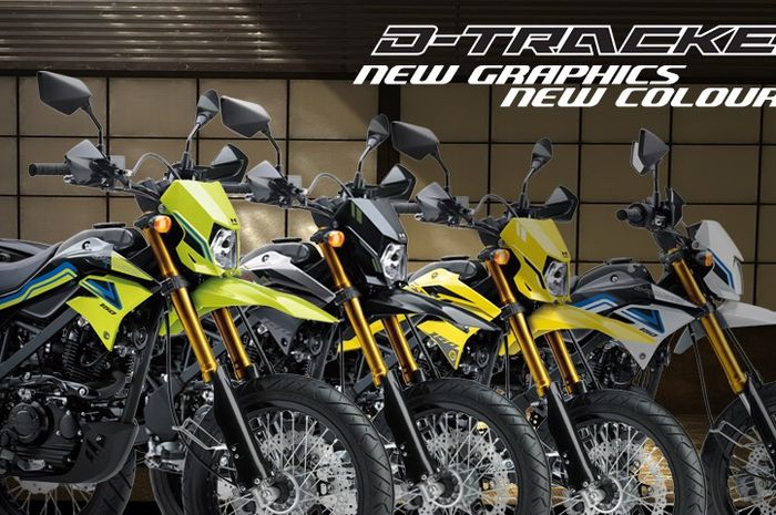 Pilihan warna baru Kawasaki D-Tracker SE MY 2021