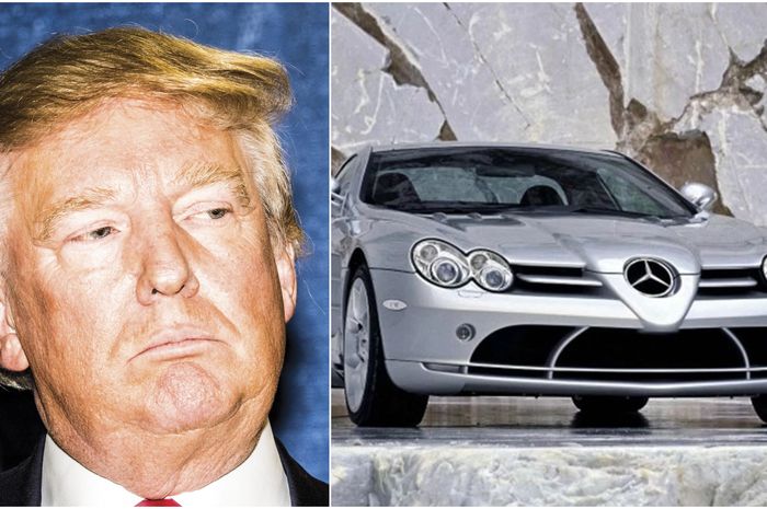 Presiden Amerika Serikat, Donald Trump dan istrinya dinyatakan positif terjangkit Covid-19. Ternyata punya koleksi Mercedes-Benz SLR McLaren sob!