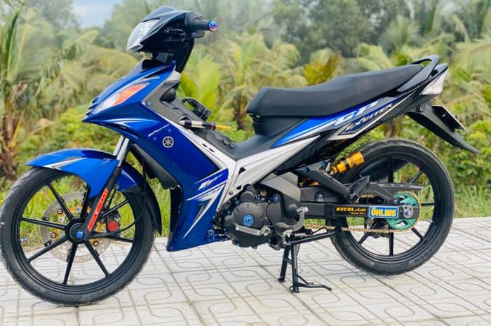 Yamaha Jupiter Mx 135 Makin Berkelas Setelah Pakai Part Part Mewah Gridoto Com