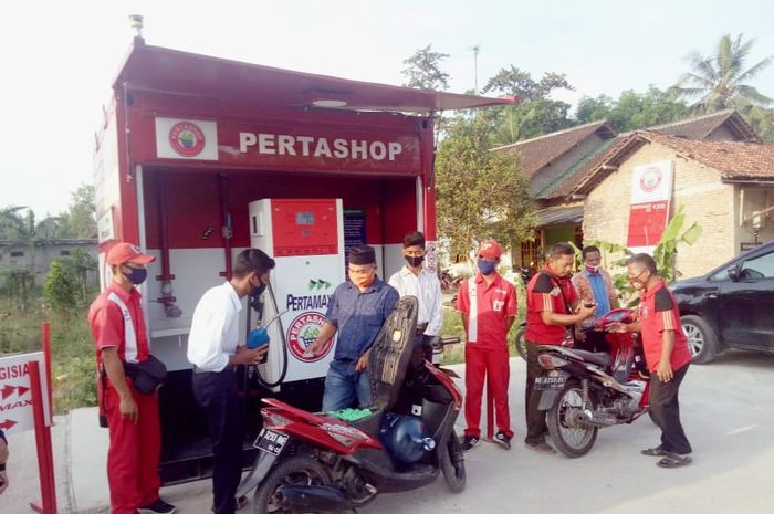 Mudahkan akses BBM untuk masyarakat, jaringan Pertashop di Lampung berhasil jual ratusan Liter BBM per hari