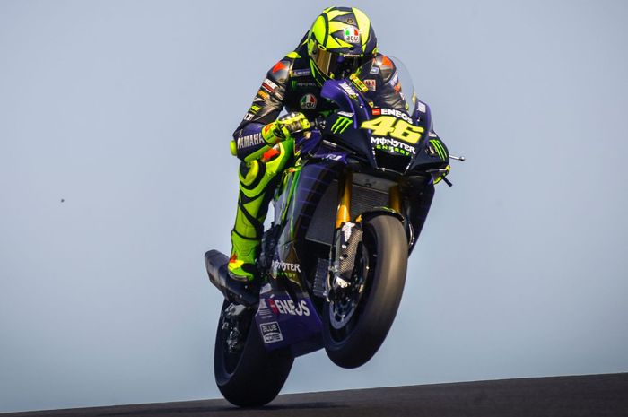 pertama kalinya digunakan untuk balapan MotoGP, begini kata Valentino Rossi tentang sirkuit Portimao, Portugal.
