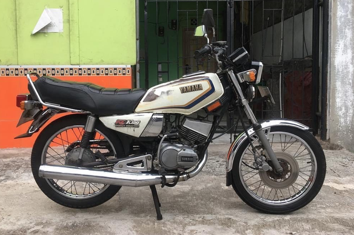 Yamaha RX King Cobra Putih 1983 yang dijual dengan harga Rp 125 juta