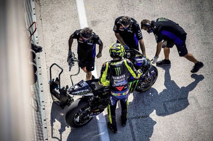 6 mekanik Yamaha positif Covid-19 jelang MotoGP Prancis 2020