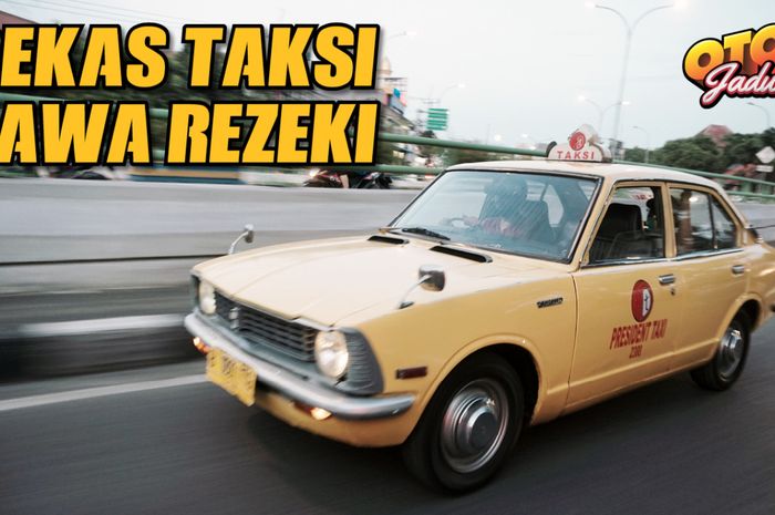 Toyota Corolla 1973 bekas taksi 'President Taxi'