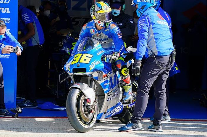 Joan Mir akan memulai balap MotoGP Prancis dari grid ke-14