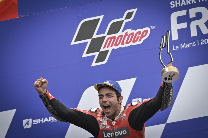 Danilo Petrucci mampu menjadi juara di MotoGP Prancis 2020 (11/10)