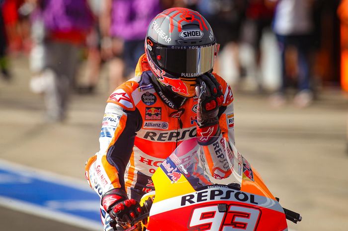 Marc Marquez dikabarkan tidak akan turun pada seri balap MotoGP Teruel yang berlangsung di Sirkuit Motorland Aragon, pada 23-25 Oktober 2020