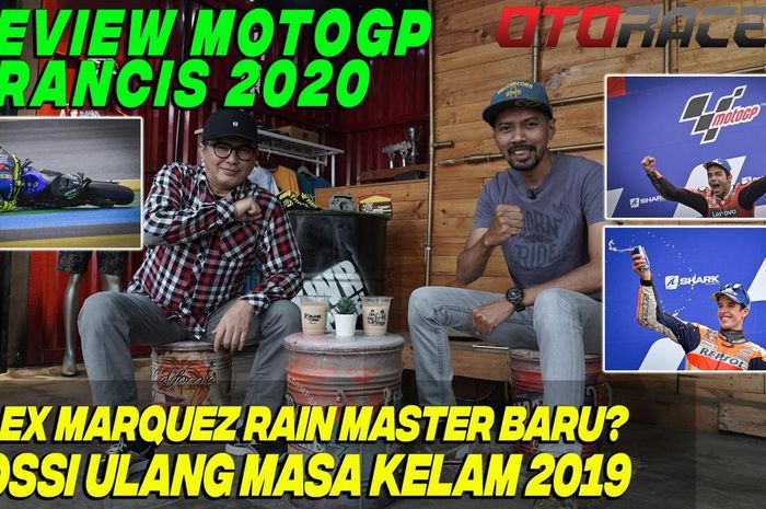 Di video review MotoGP Prancis 2020 ini, akan dibahas penampilan apik Danilo Petrucci dan Alex Marquez saat wet race, DNF Valentino Rossi, dan banyak lagi!