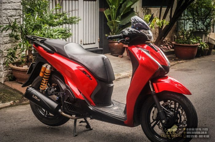 Modifikasi simpel Honda SH150i